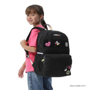Foto de Mochila Escolar Totto Glowing Negro 