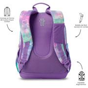 Foto de Mochila Escolar Totto Korina Morado 