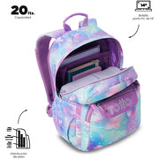 Foto de Mochila Escolar Totto Korina Morado 