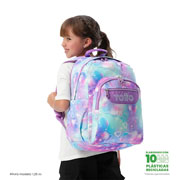 Foto de Mochila Escolar Totto Korina Morado 