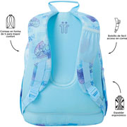 Foto de Mochila Escolar Totto Ma04 Acuarela Azul 