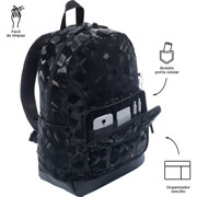 Foto de Mochila Escolar Totto Ma04 Tocax Negro 