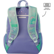 Foto de Mochila Escolar Totto Mj04 Magic Dreams Azul 