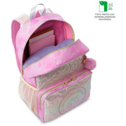 Foto de Mochila Escolar Totto Unicorn Kisses L Amarillo 