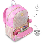 Foto de Mochila Escolar Totto Unicorn Kisses L Amarillo 