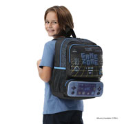 Foto de Mochila Escolar Totto Vortex L Negro 