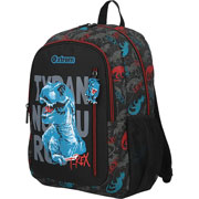 Foto de Mochila Escolar Xtrem Logan Black Dino 