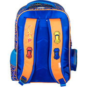 Foto de Mochila Escolar Yadatex Hws012 Hot Wheels Azul 