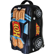 Foto de Mochila Escolar Yadatex Hws013 Hot Wheels Negro 