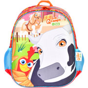 Foto de Mochila Escolar Yadatex Lgz009 La Granja Multicolor 