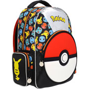Foto de Mochila Escolar Yadatex Pokebola Pokémon PKM014 Negro 