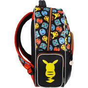 Foto de Mochila Escolar Yadatex Pokebola Pokémon PKM014 Negro 