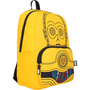 Foto de Mochila Escolar Yadatex Star Wars STR023 Amarillo/Blanco 