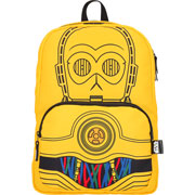 Foto de Mochila Escolar Yadatex Star Wars STR023 Amarillo/Blanco 