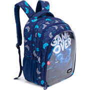 Foto de Mochila Escolar Zipit Clear Top Game Over 