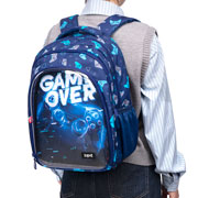 Foto de Mochila Escolar Zipit Clear Top Game Over 