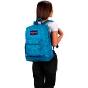 Foto de Mochila Jansport Cross Town Plus Green Daisies 