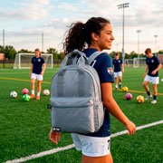 Foto de Mochila Juvenil American Bags Gris 