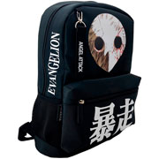 Foto de Mochila Juvenil American Evangelion Angel Negro 