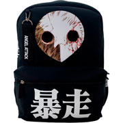 Foto de Mochila Juvenil American Evangelion Angel Negro 