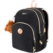 Foto de Mochila Juvenil Disvasari Mozioni Black Capi Negro 