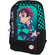 Foto de Mochila Juvenil Fotorama Demon Slayer Verde 26e 