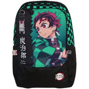 Foto de Mochila Juvenil Fotorama Demon Slayer Verde 26e 