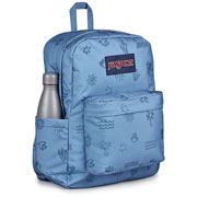Foto de Mochila Juvenil Jansport Superbreak Plus Sunny Sketches​ Blue 
