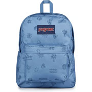 Foto de Mochila Juvenil Jansport Superbreak Plus Sunny Sketches​ Blue 
