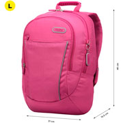 Foto de Mochila juvenil Totto Arvar M90 rosa 