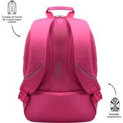 Foto de Mochila juvenil Totto Arvar M90 rosa 