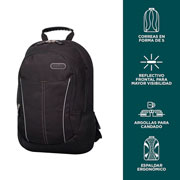 Foto de Mochila juvenil Totto Arvar N02 negro 