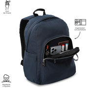 Foto de Mochila Juvenil Totto Ecole Solid Azul 