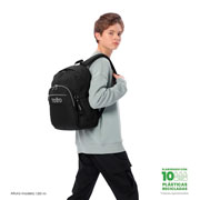 Foto de Mochila Juvenil Totto Ecole Solid Negro 