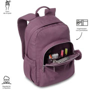 Foto de Mochila Juvenil Totto Ecole Solid Rosado 
