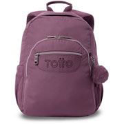 Foto de Mochila Juvenil Totto Ecole Solid Rosado 