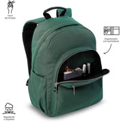Foto de Mochila Juvenil Totto Ecole Solid Verde 