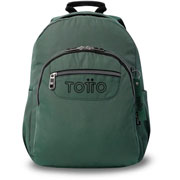 Foto de Mochila Juvenil Totto Ecole Solid Verde 