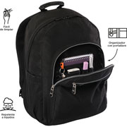 Foto de Mochila Juvenil Totto Ma04 Acuarela Negro 