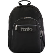Foto de Mochila Juvenil Totto Ma04 Acuarela Negro 