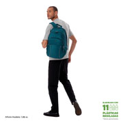 Foto de Mochila Juvenil Totto Ma04 Cambri Porta Laptop Azul 