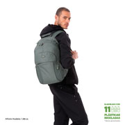 Foto de Mochila Juvenil Totto Ma04 Cambri Porta Laptop Gris Oxford 