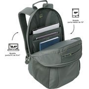 Foto de Mochila Juvenil Totto Ma04 Cambri Porta Laptop Gris Oxford 