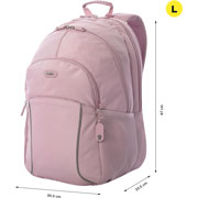 Foto de Mochila Juvenil Totto Ma04 Cambri Porta Laptop Lila 