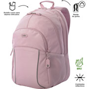 Foto de Mochila Juvenil Totto Ma04 Cambri Porta Laptop Lila 