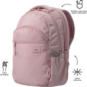 Foto de Mochila Juvenil Totto Ma04 Indo Porta Laptop Lila 
