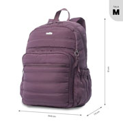 Foto de Mochila Juvenil Totto Moxi M Rosado 