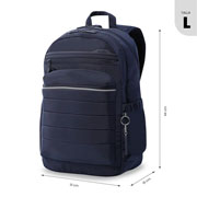 Foto de Mochila Juvenil Totto Plaine 2.0 Azul 