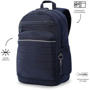 Foto de Mochila Juvenil Totto Plaine 2.0 Azul 