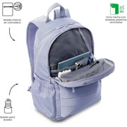 Foto de Mochila Juvenil Totto Plaine 2.0 Lila 